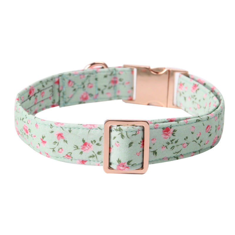 [Australia] - USP Pet Soft &Comfy Bowtie Dog Collar and Cat Collar Pet Gift for Dogs and Cats 6 Size and 7 Patterns X-Small Flower 