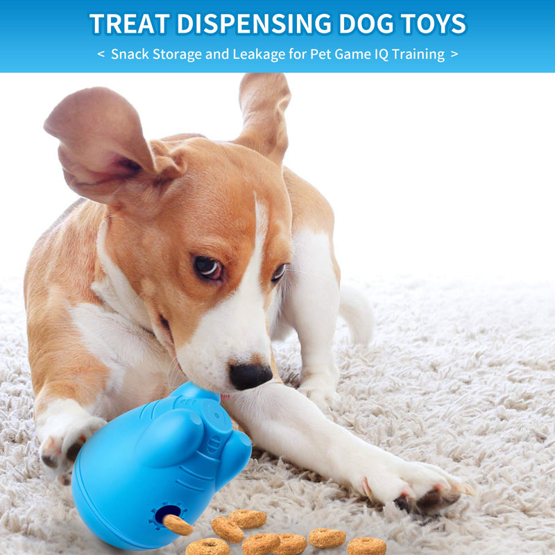 Interactive Treat Dispensing Dog Toys, IQ Dog Treat Ball for Dog Treat Dispensing Toy, Dog Treat Toy Reducing Anxiety and Destructive Behaviors Tumbler - PawsPlanet Australia