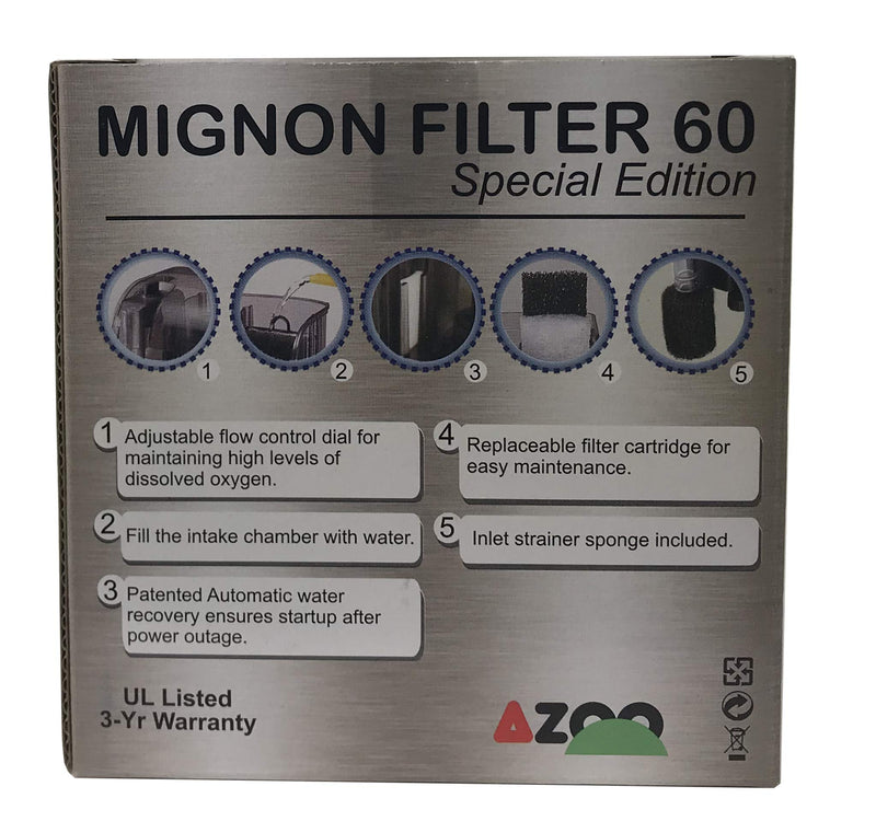 AZOO Mignon Filter 60 - PawsPlanet Australia