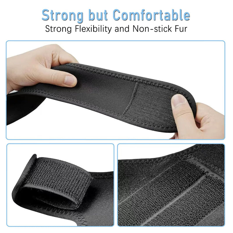 Dog Knee Brace for Back-Leg，Dog Leg Support Brace，Pet Front Back Leg Protector ，Dog Knee Brace Extra Support & Faster Recovery (Small) Small - PawsPlanet Australia