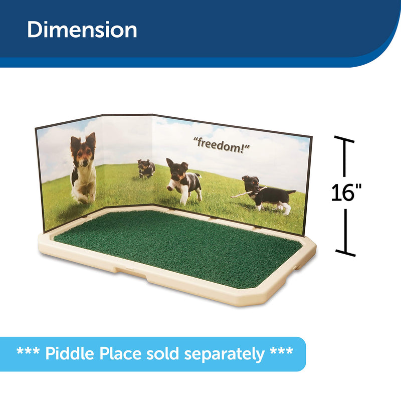 PetSafe Piddle Place Guard Freedom, Splash Protection, Toilet Training - PawsPlanet Australia