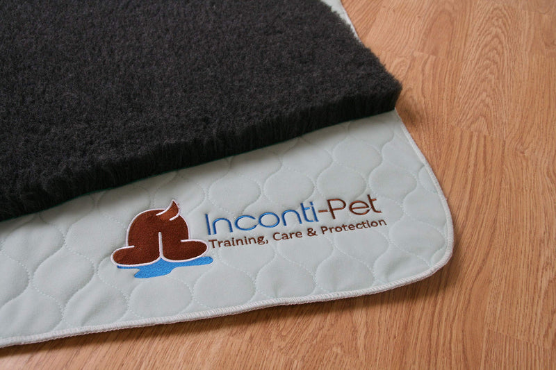 Inconti-Pet | Washable Puppy Training Pad | Made to NHS Standard | Quick Dry | Leakproof | Odour Controlling | 90Cm X 75Cm Medium 90cm x 75cm - PawsPlanet Australia