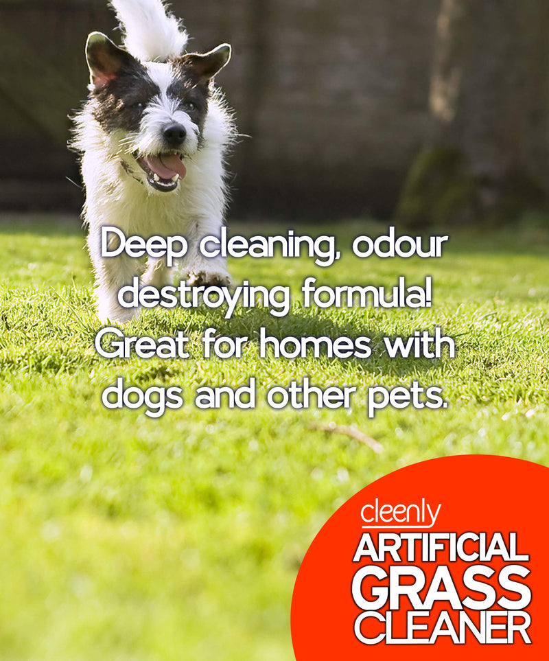 Cleenly Artificial Grass Cleaner for Dogs - Freshly Cut Grass Fragrance - 5 Litres - Eliminates Urine/Dog Wee Odours - PawsPlanet Australia