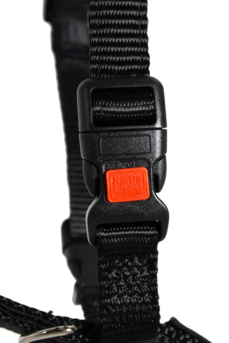 Karlie Art Sportiv safety harness W: 15 mm Width: 47 - 65 cm black - PawsPlanet Australia