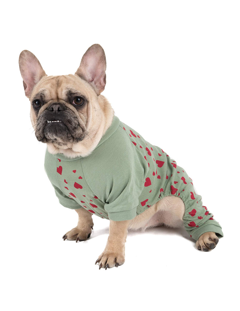 [Australia] - Leveret Dog Pajamas Matching Christmas Pjs for Dogs 100% Cotton (Size X-Small-XX-Large) AHearts 