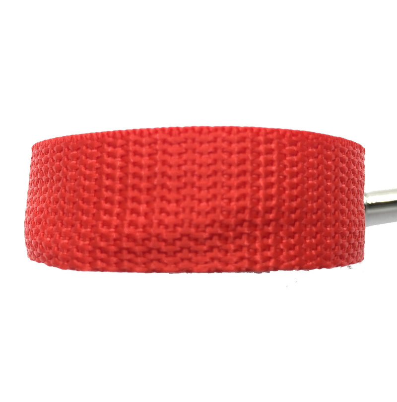 [Australia] - FUNPET Nylon Dog Leash 10-Feet Long 0.8-Inch Wide for Training and Walking Red 