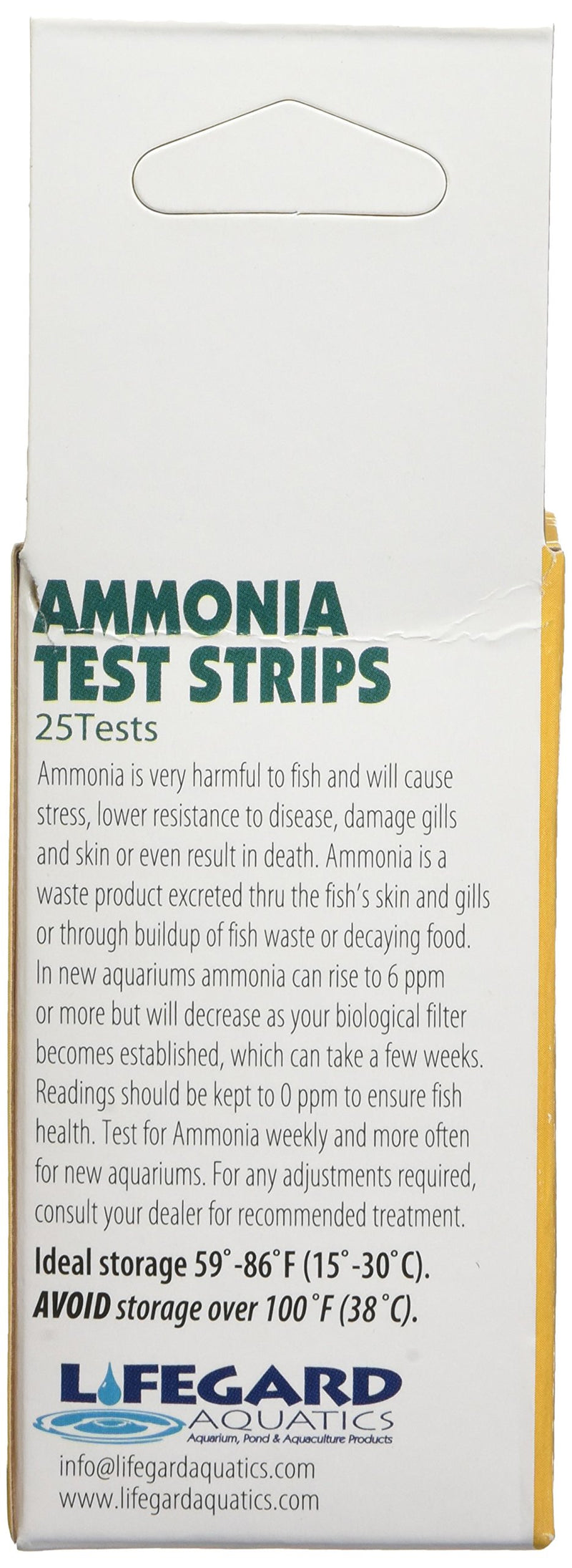 [Australia] - Lifegard Aquatics Amonia Test Strip 