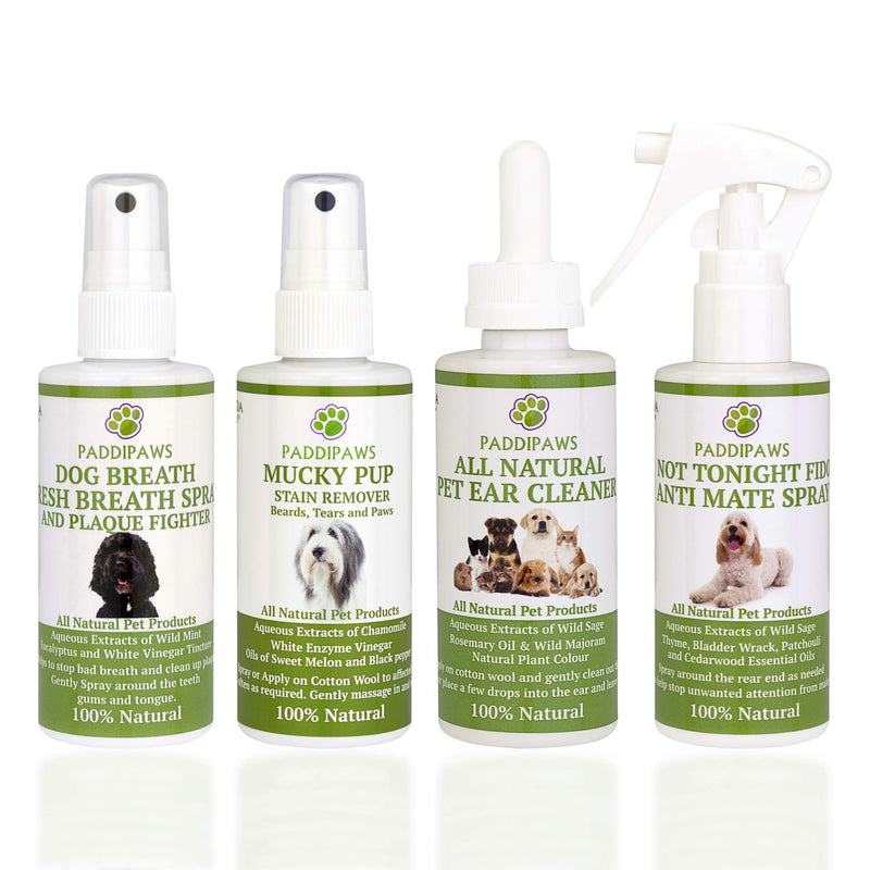 PADDIPAWS Not Tonight Fido - Bitch Spray - 100% Natural Anti-Mate Spray for Dogs - Helps to discourage the unwanted attention of male dogs. - PawsPlanet Australia