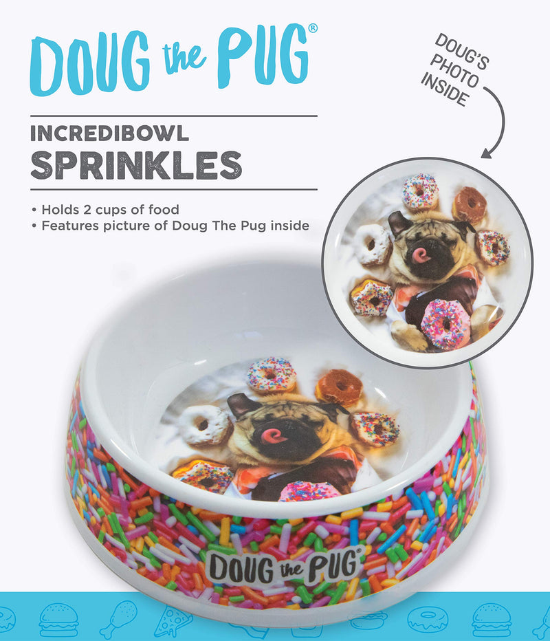 [Australia] - Outward Hound Doug The Pug Dog Toy/Bowl Dog Bowl MULTI 