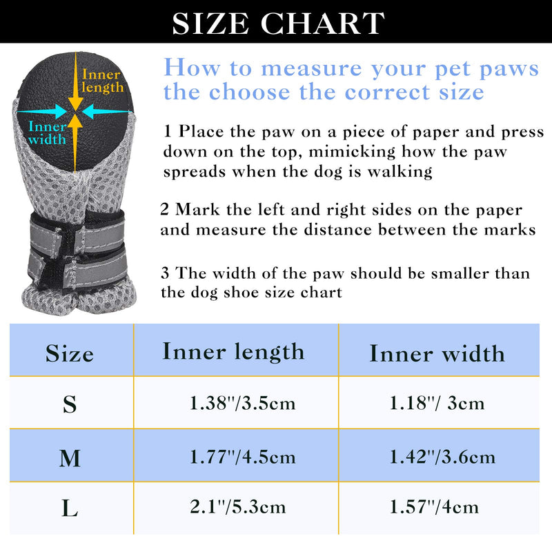 Weewooday 8 Pieces Pet Dog Shoes Breathable Dog Rain Boots with Reflective Strips Waterproof Puppy Paw Protector Anti-Slip Sole Pet Shoes Winter for Small Dogs Green, Black - PawsPlanet Australia