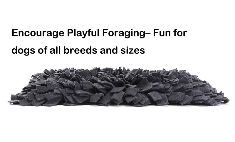 [Australia] - Tamu style Dog Snuffle Mat for Feeding, Hunting, Foraging (12½" x 18½") Playful Food and Treat Surface & Small, Medium, Large Breed Pets & Durable, Reusable, Machine Washable 