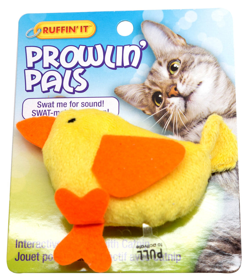 [Australia] - Ruffin It Prowlin' Pals Cat Toy w/Sound & Catnip 1-Pack 