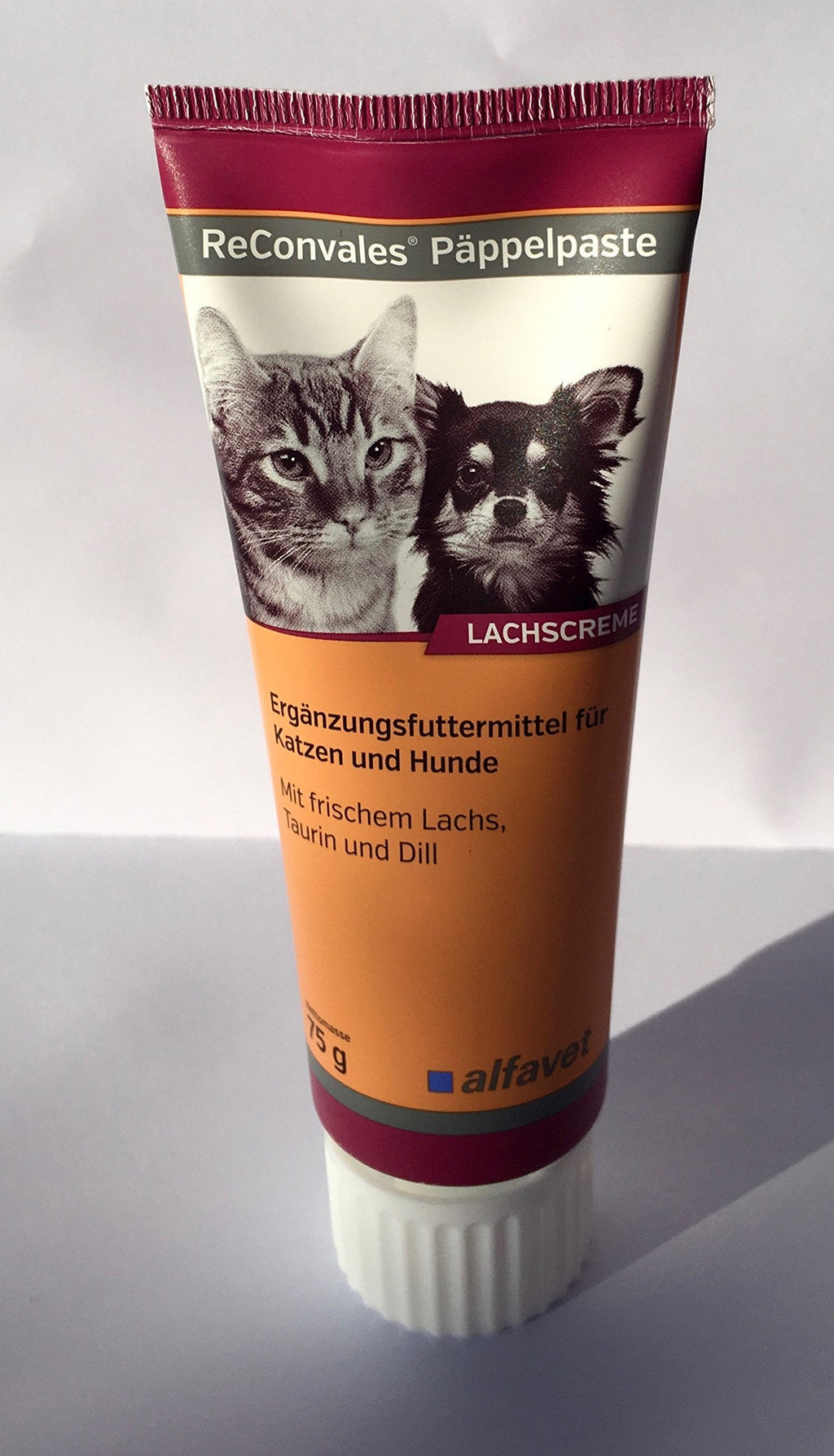 Alfavet ReConvales Päppelpaste supplementary food for small dogs and cats, for underweight, tube 70g - PawsPlanet Australia