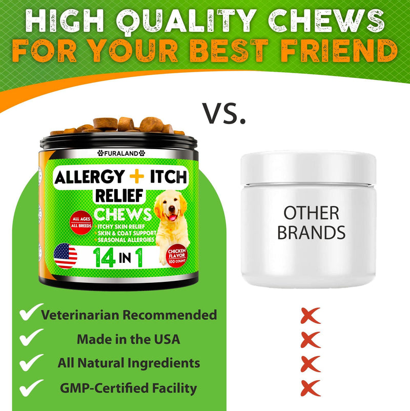 Allergy Chews + Hip&Joint Chews - Made in USA - PawsPlanet Australia