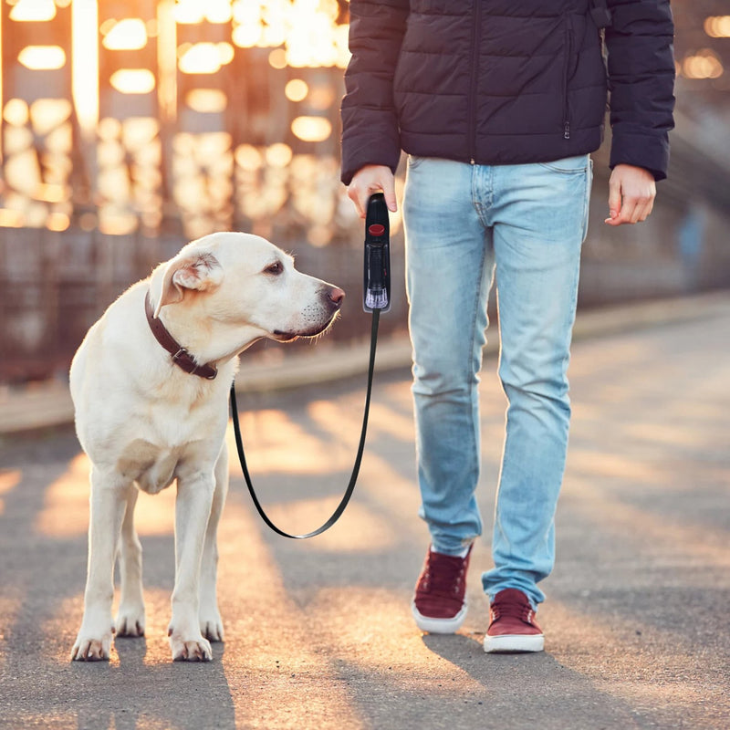 GoDoggie Reflective Dog Lead, Improved Dog Visibility & Safety, Reflective Stitching & Strips, Foam-Padded Comfy Handle, D-Ring, Premium Quality Components, Lifetime Guarantee, PINK LARGE - PawsPlanet Australia