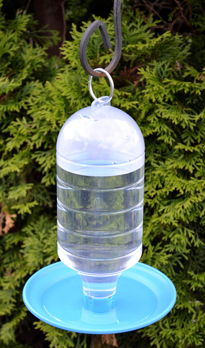 Supa Hanging Water Drinker For Wild Birds, Easy To Fill The Base, Tray Provides A Comfortable Place For The Garden Birds To Drink From - PawsPlanet Australia