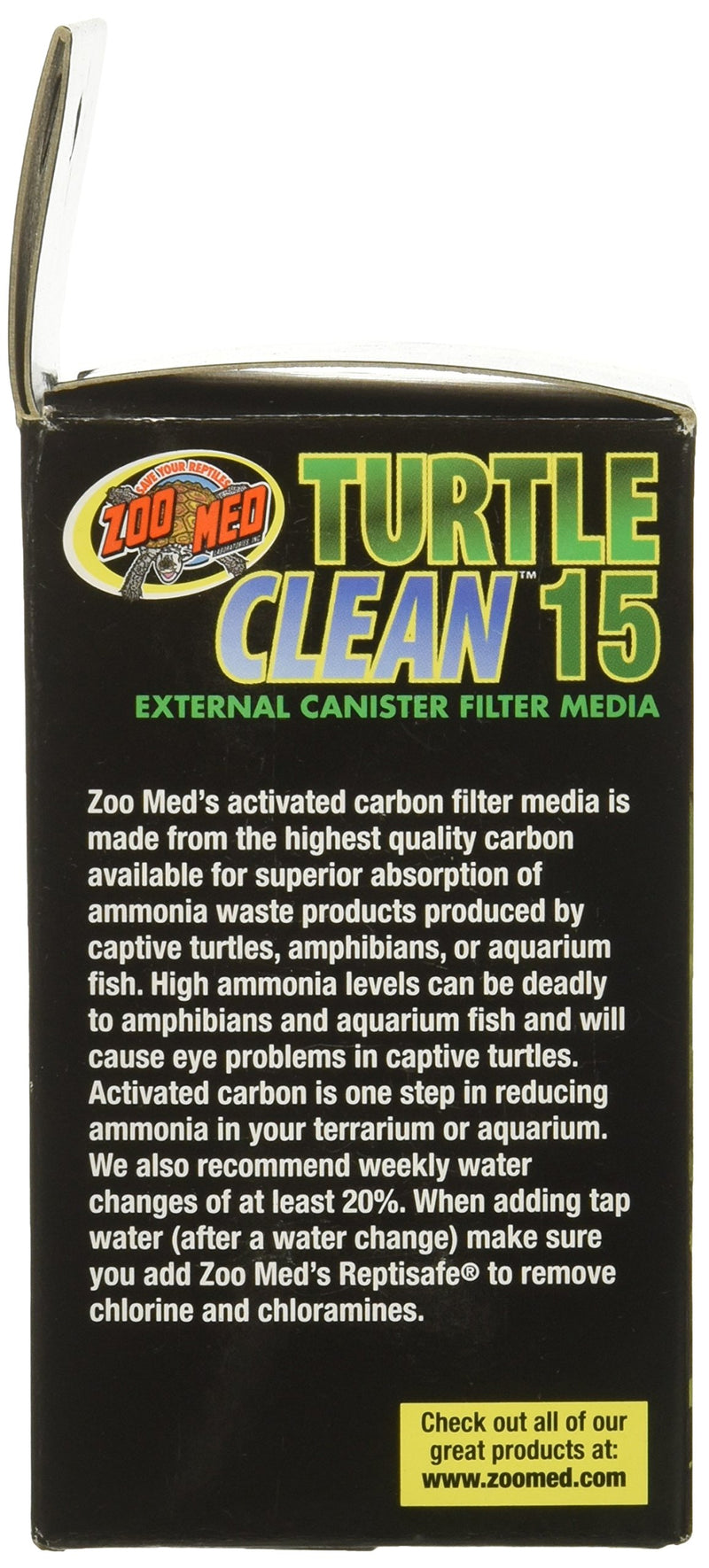 [Australia] - (3 Pack) Zoo Med Turtle Clean 15 Activated Carbon Inserts 