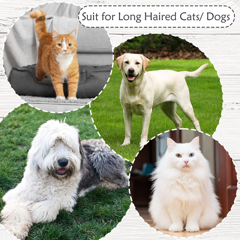 3 Piece Cat Comb, Wooden Dog Comb, Pet Comb, Pet Flea Comb, Cat Comb for Long Haired Cats, Short Haired Cats, Cats, Dogs, Flea Lice, Tear Stain Remover - PawsPlanet Australia