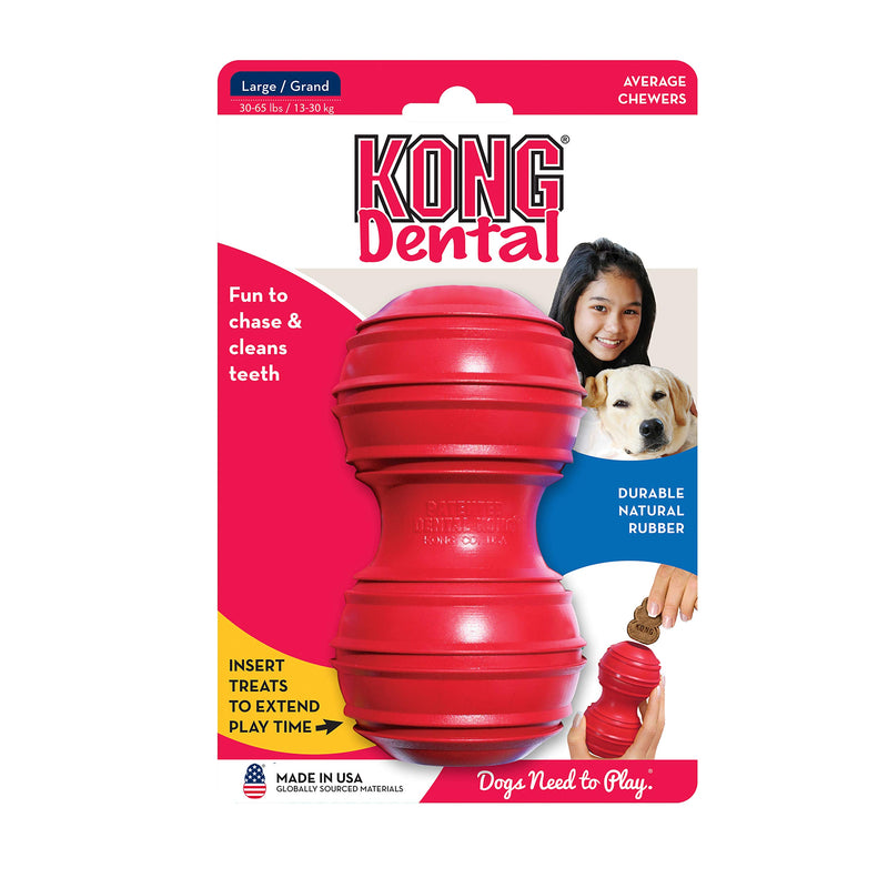 [Australia] - KONG Dental Dog Toy Large Standard Packaging 