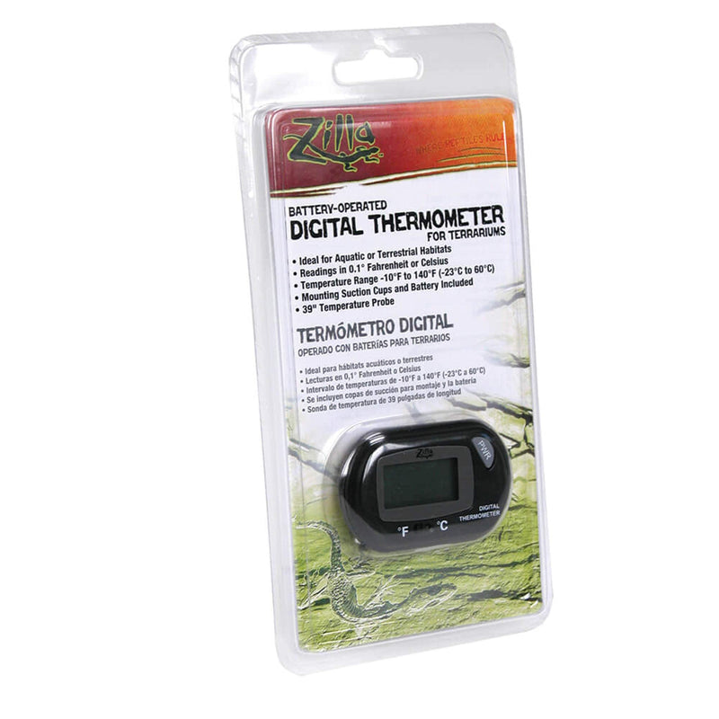 Zilla Terrarium Digital Thermometer - PawsPlanet Australia