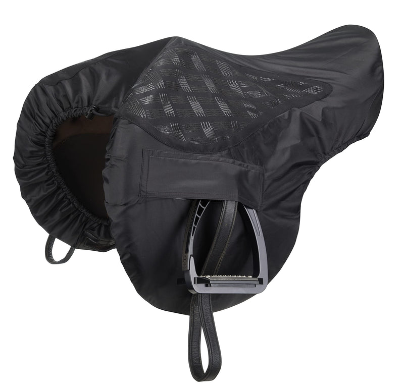 LeMieux Ride On Saddle Cover Gp One Size Black - PawsPlanet Australia