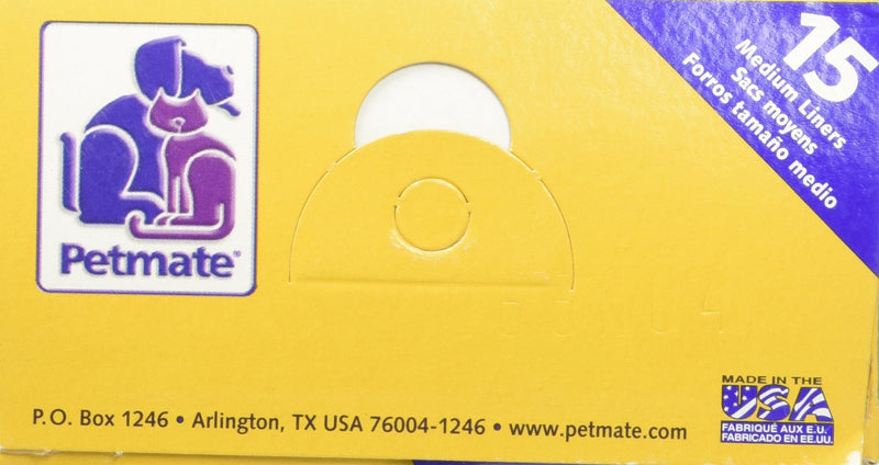 [Australia] - Petmate Litter Pan Liners Medium (15 Pack) 