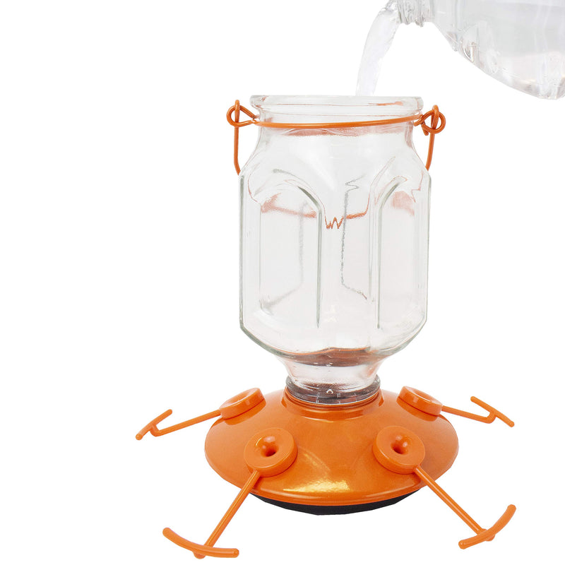 Perky-Pet 9113-2 Top-Fill Glass Oriole Feeder – 22 Oz - PawsPlanet Australia