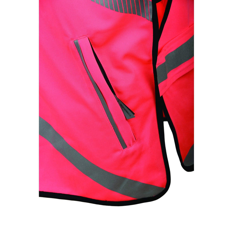 Weatherbeeta Reflective Hi-Vis Adults Waistcoat - Pink XS - PawsPlanet Australia