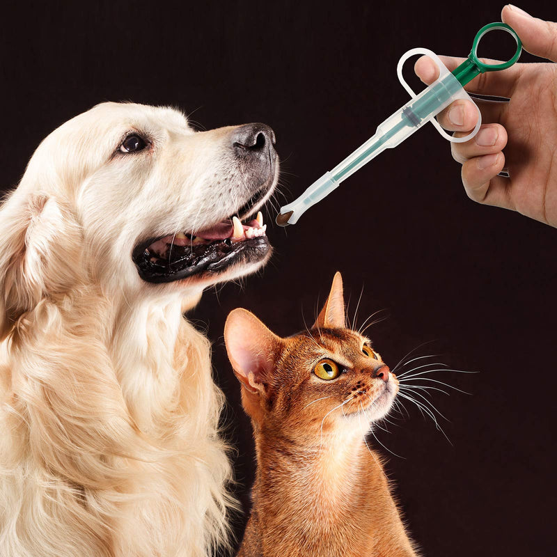 Nuanchu 2 Pieces Pet Syringe Pet Pill Syringe Pet Feeding Syringe Cat Pill Shooter Small Pills Pet Pill Dispenser Syringe Feeders for Feeding Cats Dogs and Small Animals - PawsPlanet Australia