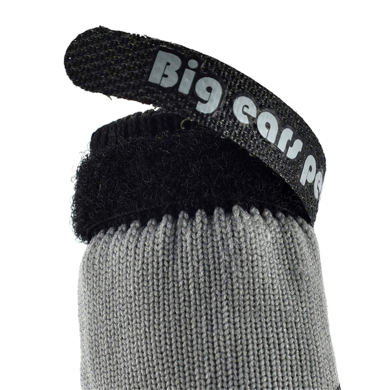 Avaner Dog Socks Outdoor Anti-Slip Waterproof Paw Protector with Adjustable Straps S(2.36"*1.77") black - PawsPlanet Australia