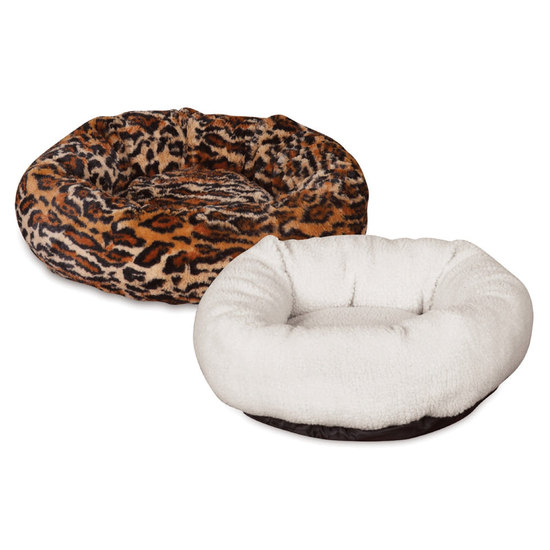 [Australia] - Slumber Pet Cozy Kitty Beds  -  Cozy and Comfortable Polyester Beds for Cats, Cheetah 