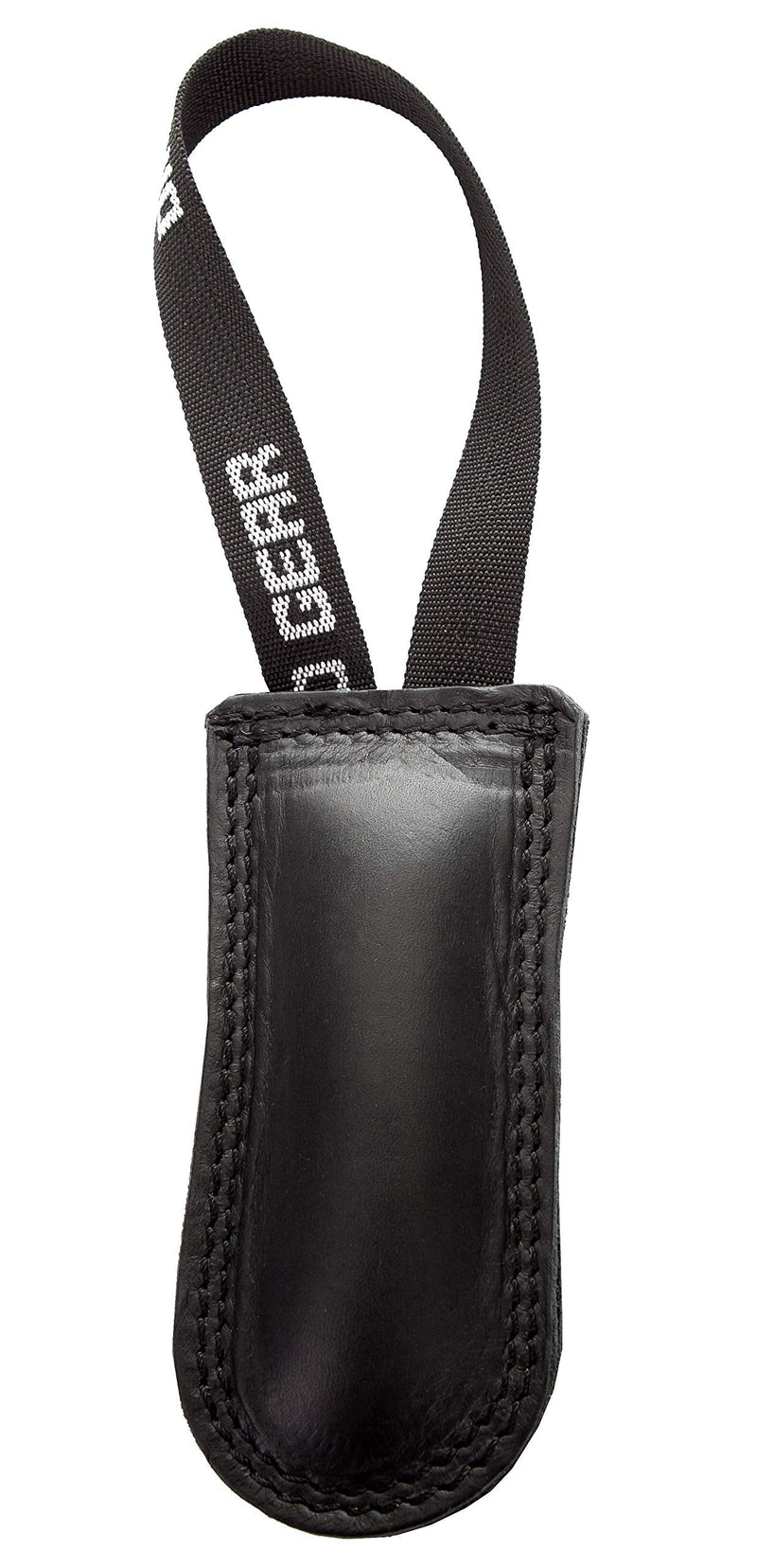 Dingo Gear Dog Bite Tug Handmade of Black Grain Leather Strong For Training K9 Ipo Agility and Just Fun S00226, Black - PawsPlanet Australia