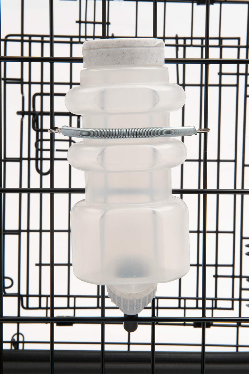 Lixit Top Fill NO-Drip Water Bottles for Dogs. 16oz White - PawsPlanet Australia