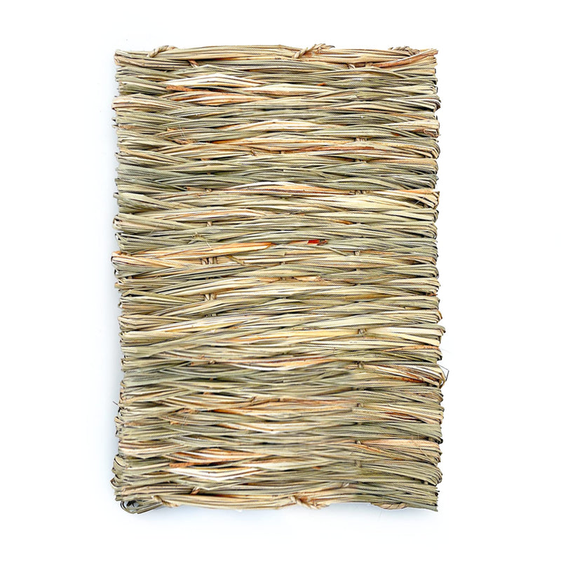 Meric Parrot Grass Mat, Woven Dried Aloe Vera Fiber Bedding, Small, 1 Piece Per Pack - PawsPlanet Australia
