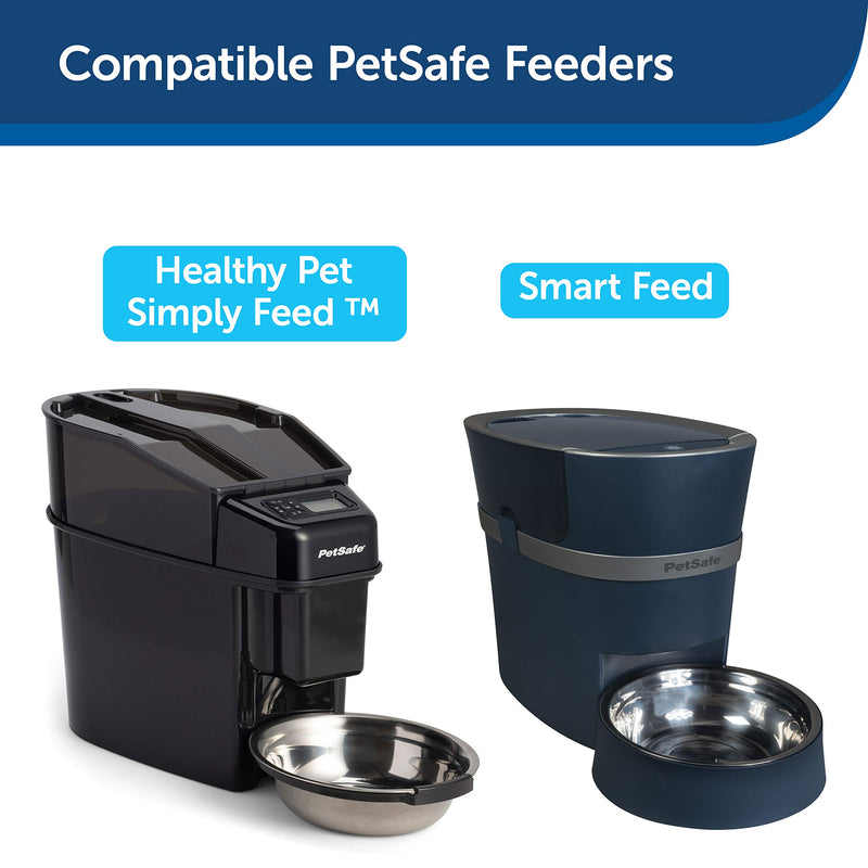 PetSafe 2-Pet Meal Splitter with Bowl - Easy to Clean, BPA-Free, Food-Grade Material - Designed Smart Feed and Healthy Pet Simply Feed - Mess-Free Food Dispensing - Includes Privacy Panel - PawsPlanet Australia