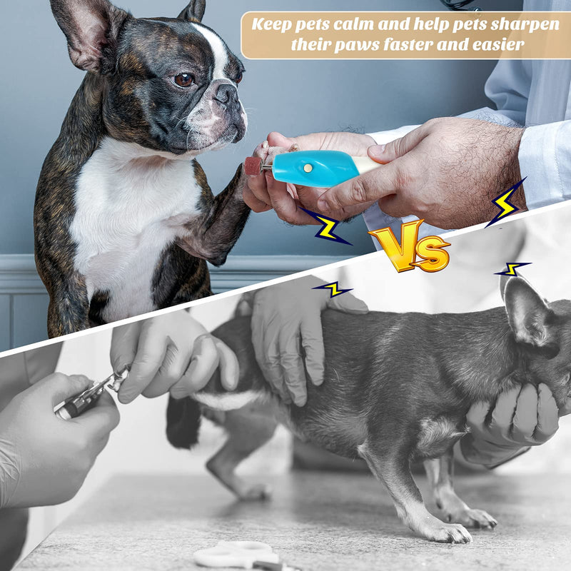 Kajaia 96 Pieces Animal Replacement Grinding KIT Include Animal Nail Grinder Replacement Animal Ultimate Nail Grinder for Pet Dog Nail Drill Bits - PawsPlanet Australia