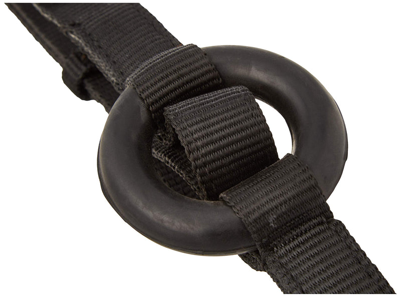 Kerbl Side Reins with Rubber Ring 2-Piece Set black pony - PawsPlanet Australia