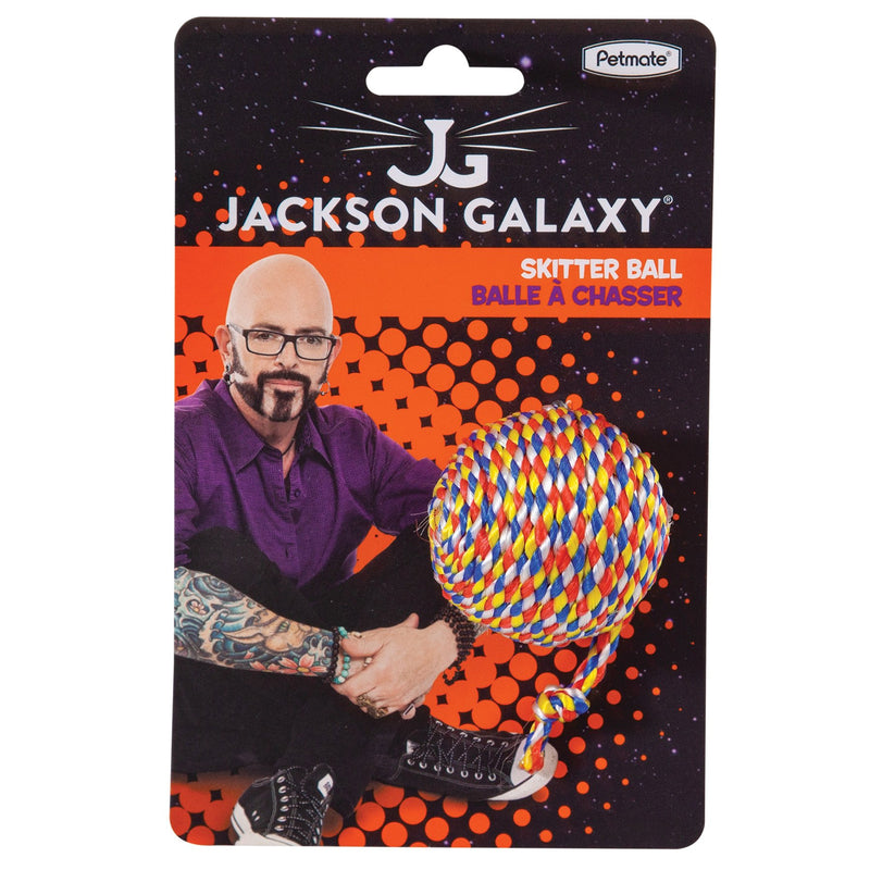 [Australia] - Jackson Galaxy Skitter Ball Natural Cat Toy Ball 