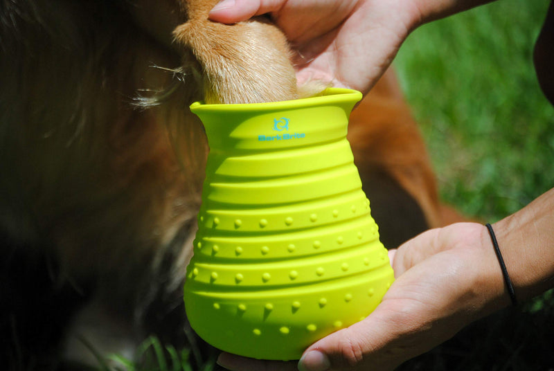 [Australia] - Bark Brite Dual Purpose Dog Paw Scrubber and Bath Brush 