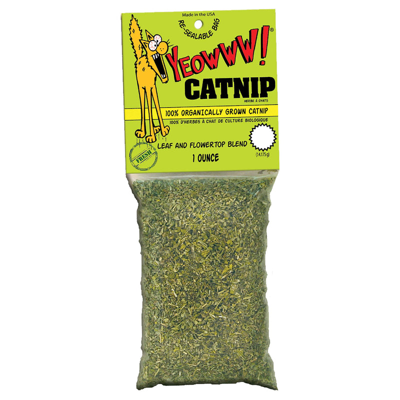 YEOWWW Catnip Cat toys for indoor and outdoor cats - premium quality strong organic catnip toys bundle (1 x Dry Catnip 1Oz loose catnip bag 3 x Sardine Stinkies) - PawsPlanet Australia