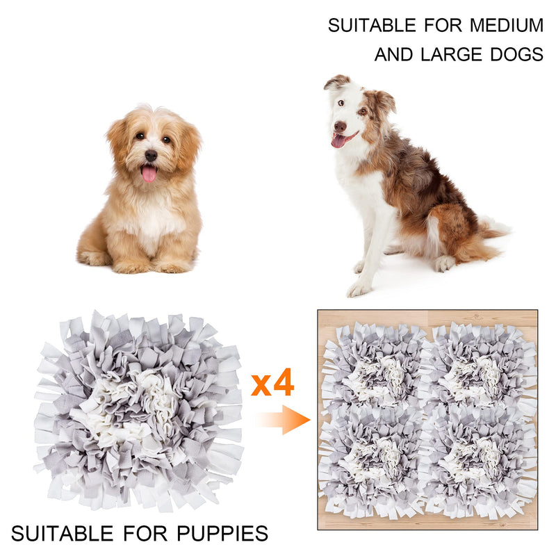 Hywean Snuffle Mat for Dogs, Interactive Toy for Dogs, Stitchable Feeding Mat, Suitable for Small, Medium and Large Dogs Multi-colored - PawsPlanet Australia