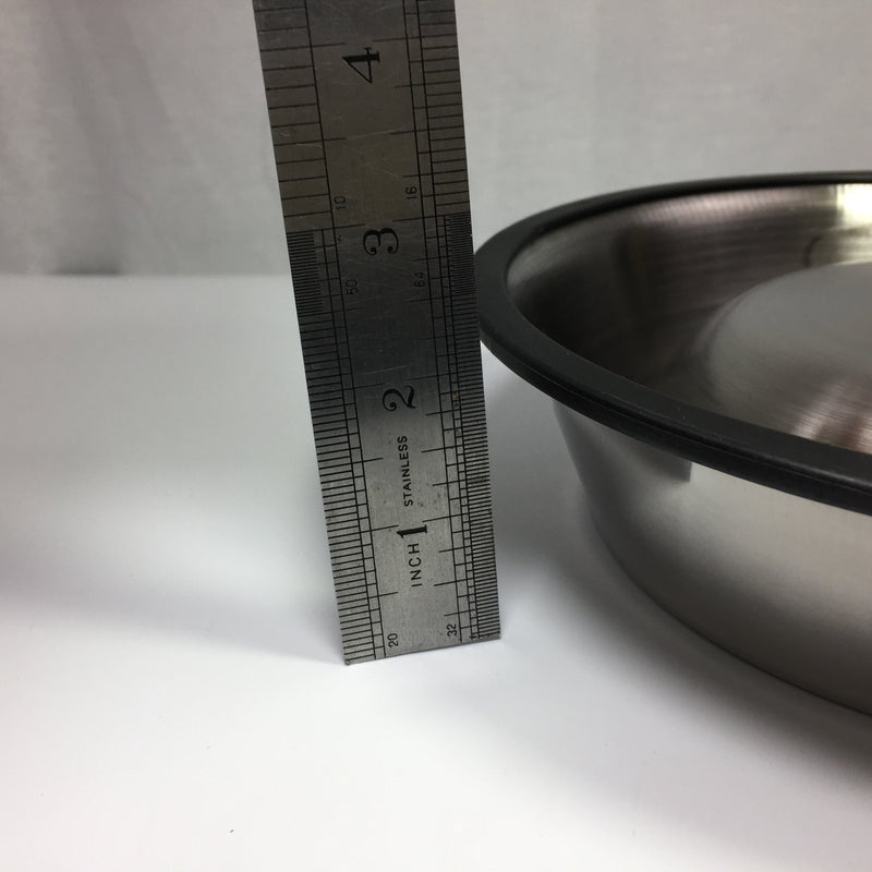 [Australia] - FixtureDisplays Set of 5 16-oz Dog/Cat Bowl Stainless Steel Dog Pet Food or Water Bowl Dish 12195 12195 