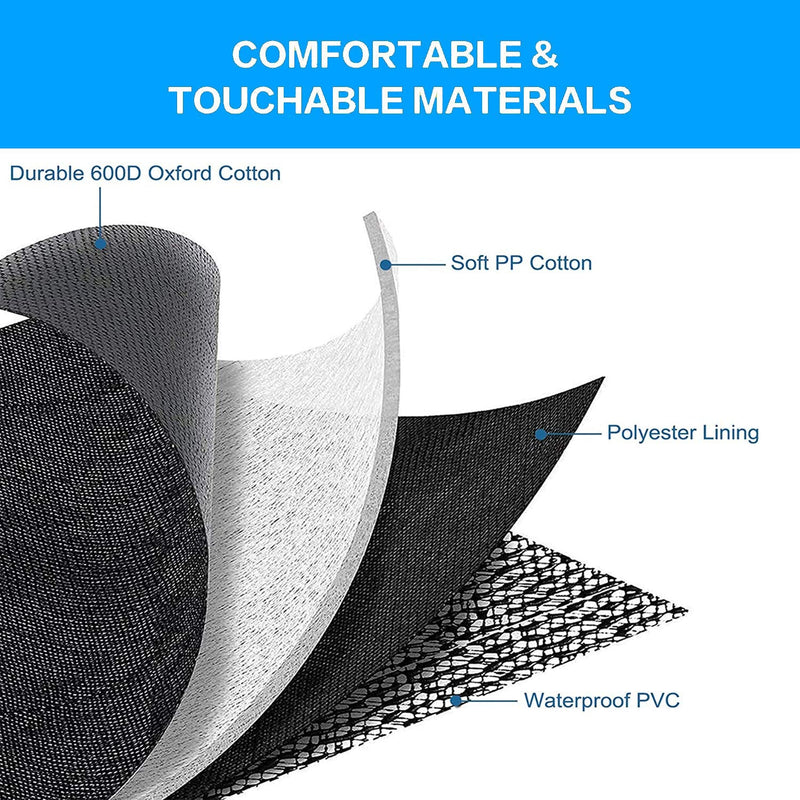 Dog Car Seat Covers, Petnice 100% Waterproof Scratch Proof Nonslip Pet Back Seat Cover, Dog Travel Hammock with Seat Anchors for Cars Trucks SUV, Car Boot Liner - PawsPlanet Australia