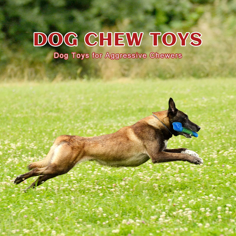 Dog Chew Toys for Aggressive Chewers, Indestructible Dog Toys for Medium Large Breed, Tough Durable Nylon Dog Toy(Lizard) - PawsPlanet Australia