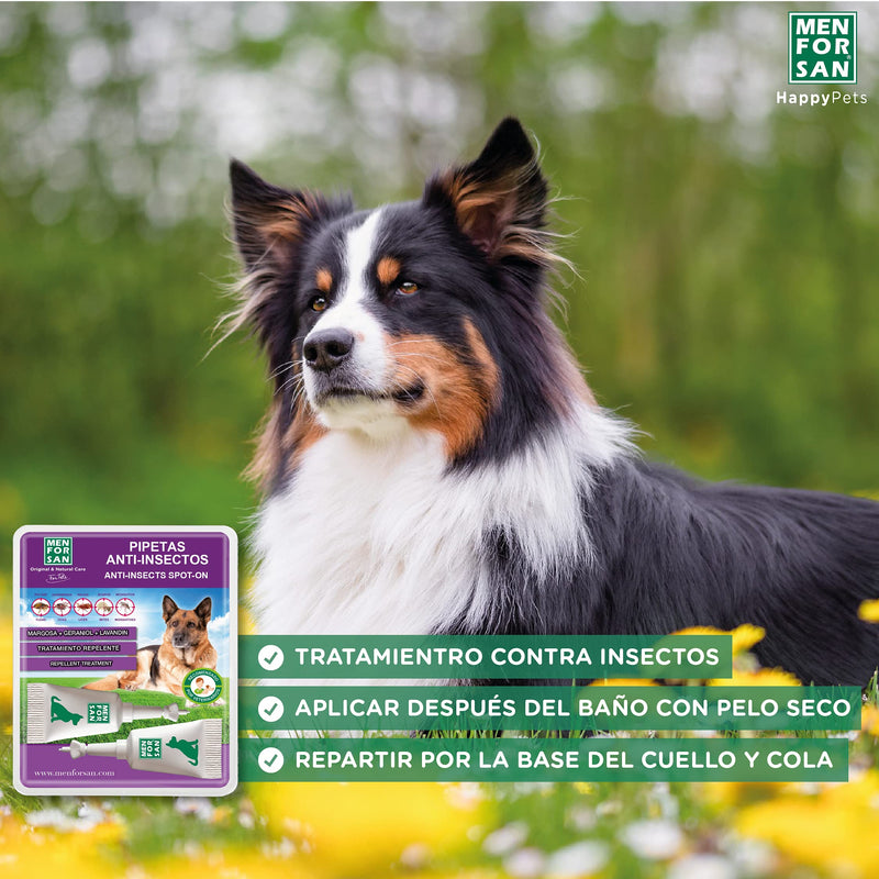 Menforsan - Pipette dogs with loamy, geraniol and lavandino - PawsPlanet Australia