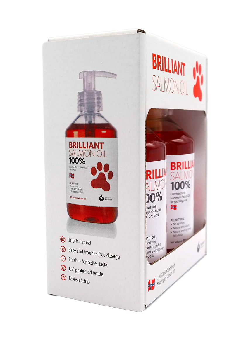 Hofseth Biocare Brilliant 100% Unrefined Fresh Norweigian Salmon Oil for your Dog or Cat - PawsPlanet Australia