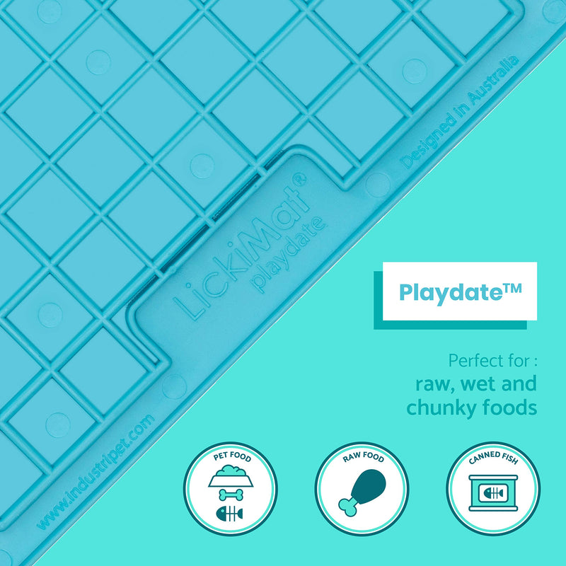 Innovative Lickimat Playdate Treat Mat - Mixed Colour - PawsPlanet Australia