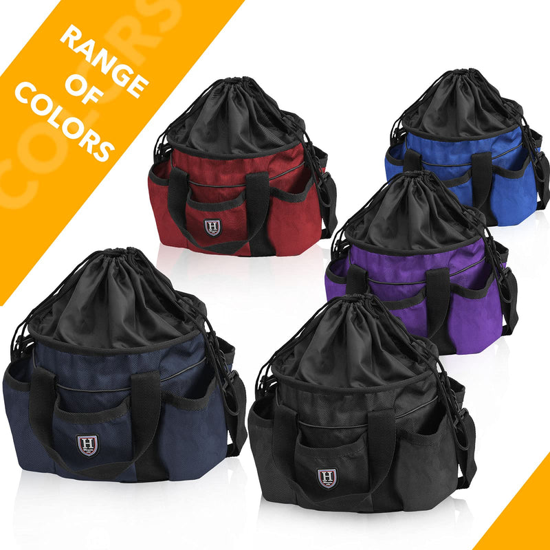 Harrison Howard Premium Horse Grooming Organizer Bag Horse Grooming Tote Bag Champion Blue - PawsPlanet Australia
