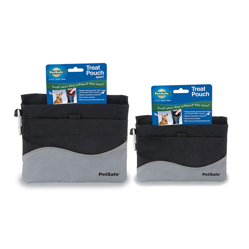 PetSafe Treat Pouch Sport- Durable, Convenient Dog Training Accessory Mini Black - PawsPlanet Australia