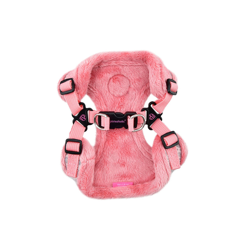 Pinkaholic New York MARGAUX HARNESS C - INDIAN PINK - M - PawsPlanet Australia